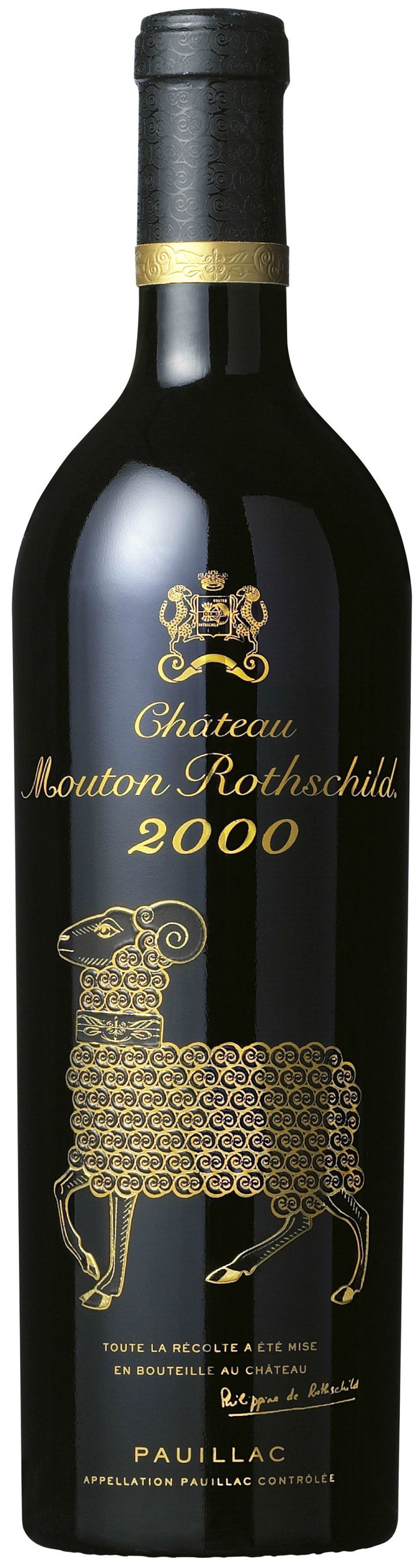 Chateau Mouton Rothschild, Premier Cru Classe, 2000