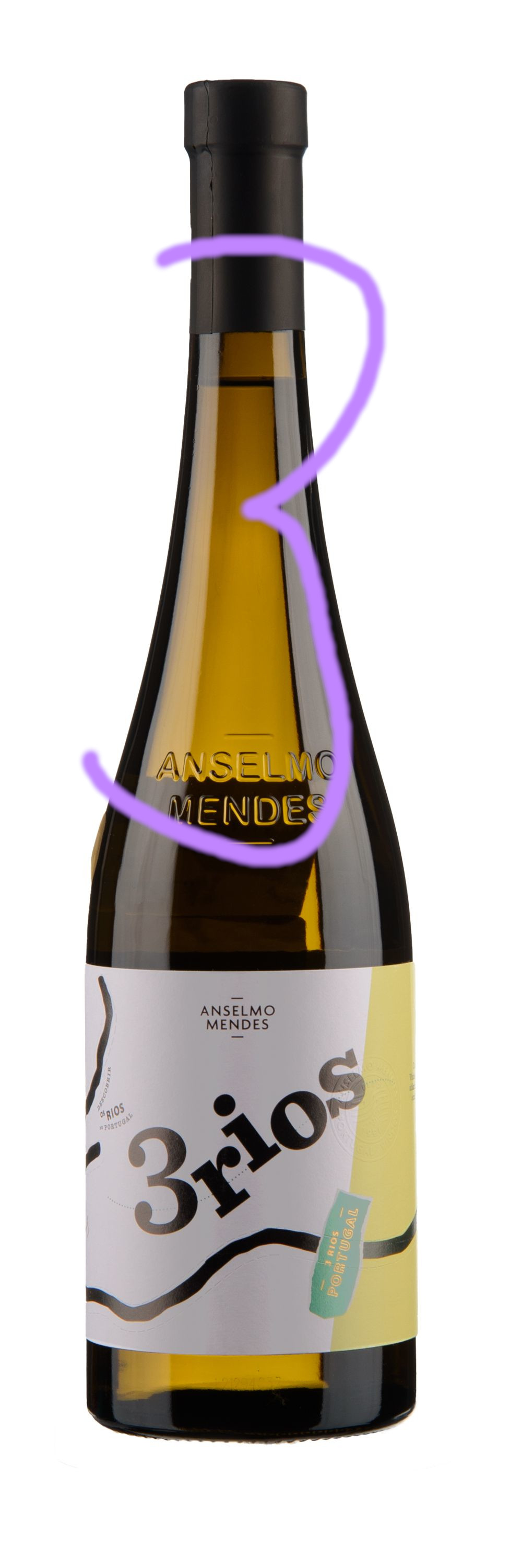 3 Rios Escolha, Vinho Verde, 2020