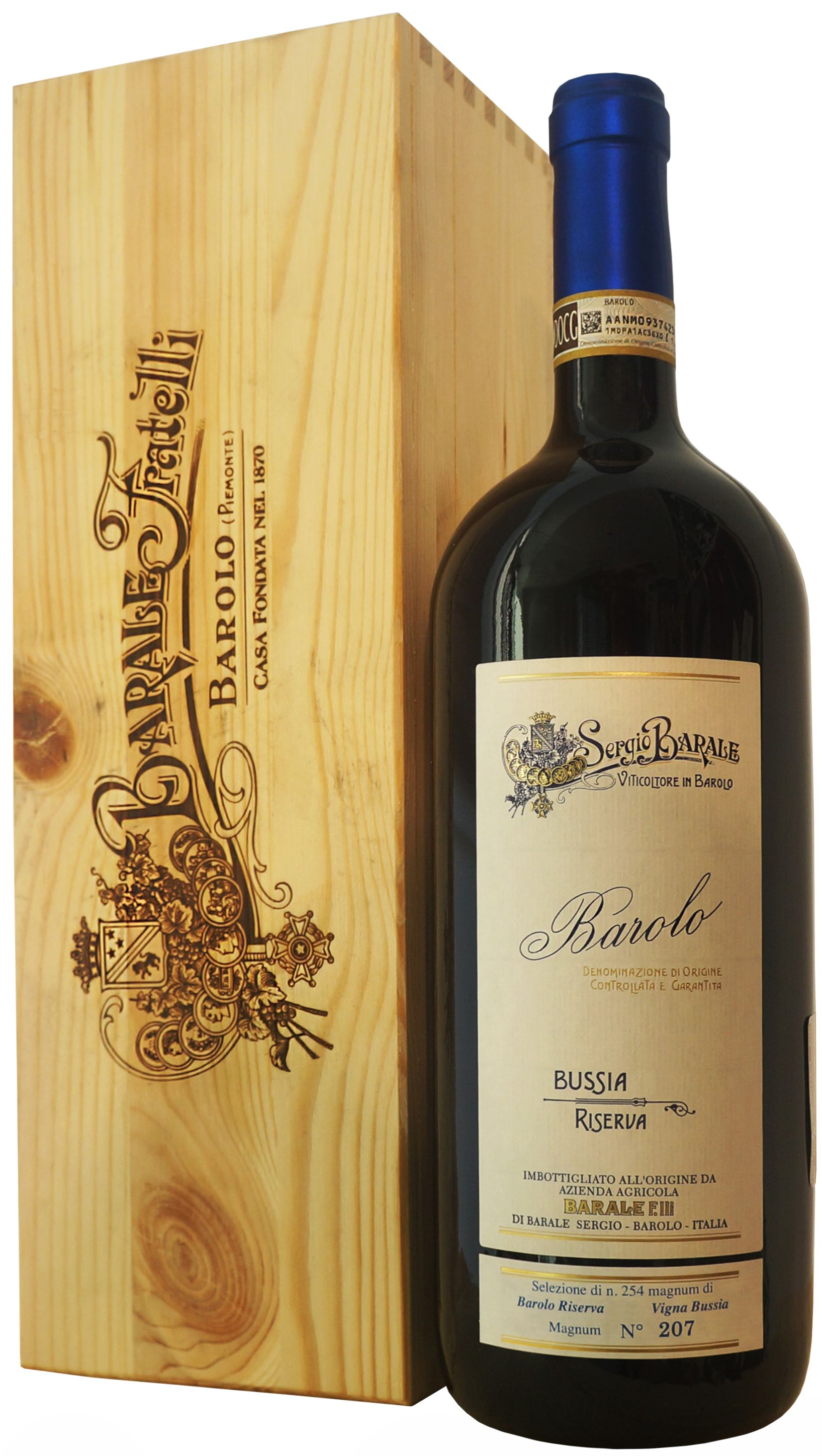 Barale Fratelli, Barolo Bussia Riserva, 2010 (Gift Box)
