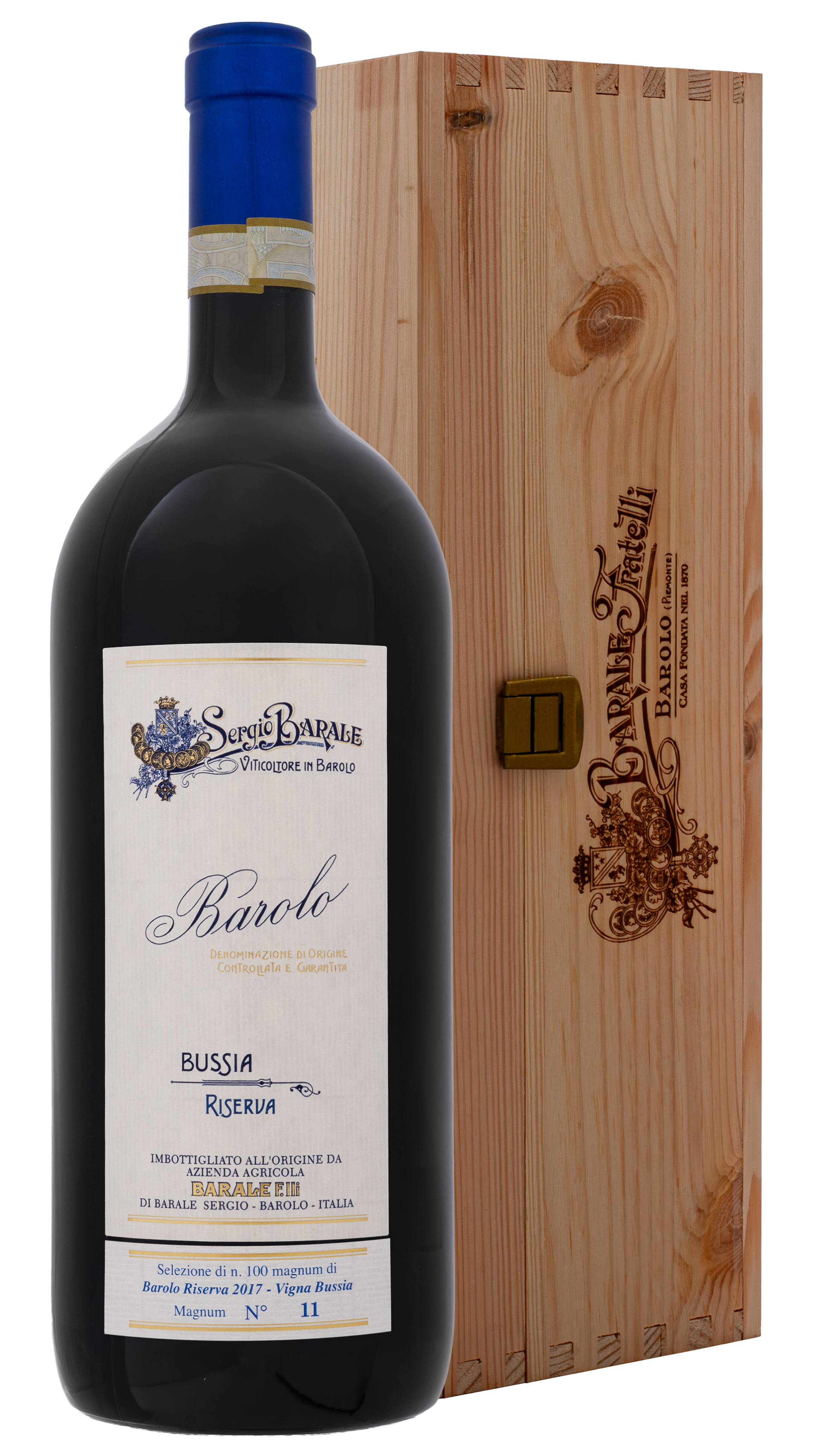 Barale Fratelli, Barolo Bussia Riserva, 2018 (Gift Box)