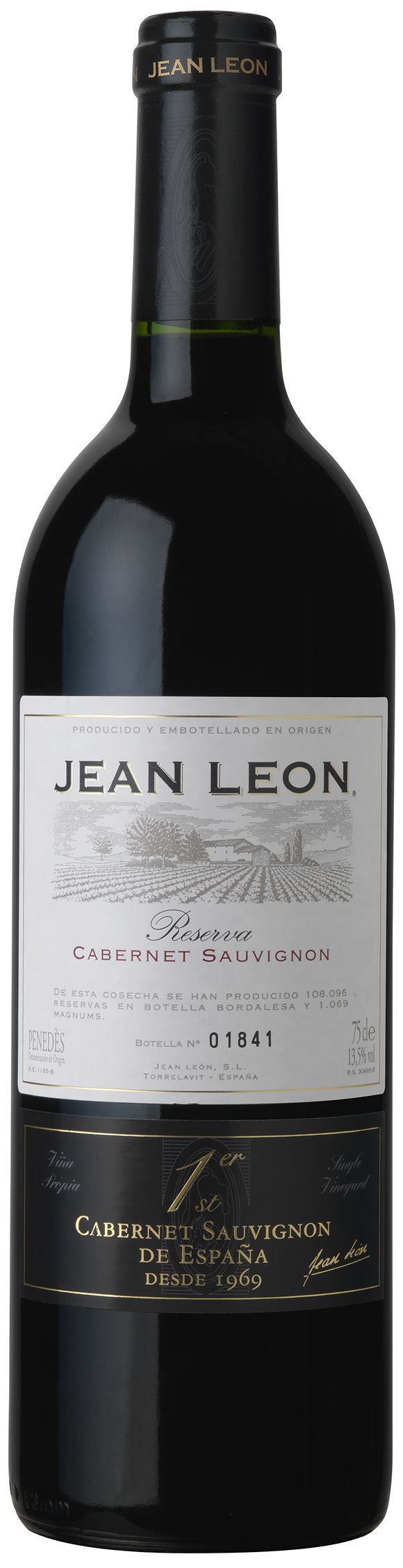 Jean Leon, Cabernet Sauvignon Reserva, 2002