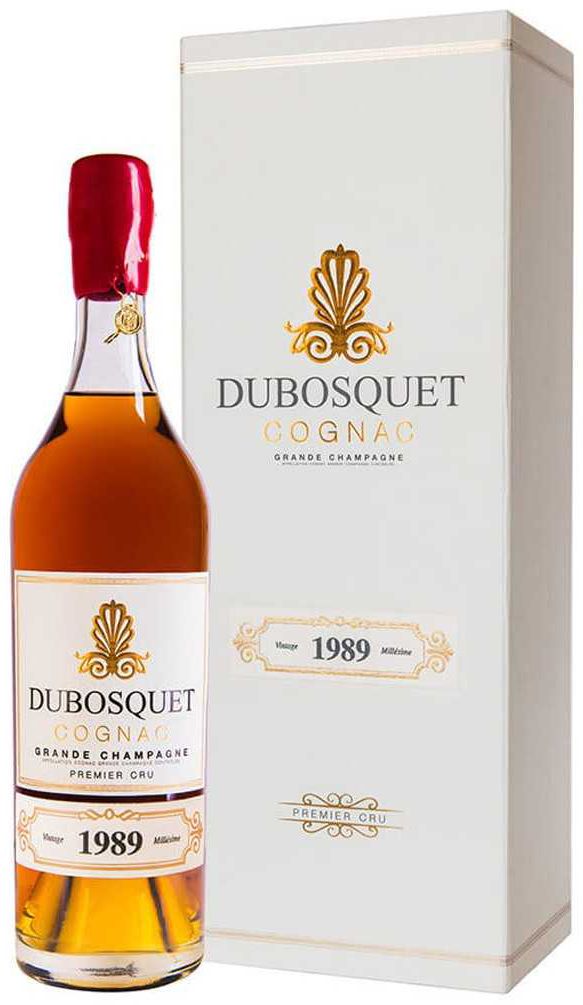 Dubosquet, Millesime Cognac Grande Champagne, 1989 (Gift Box)