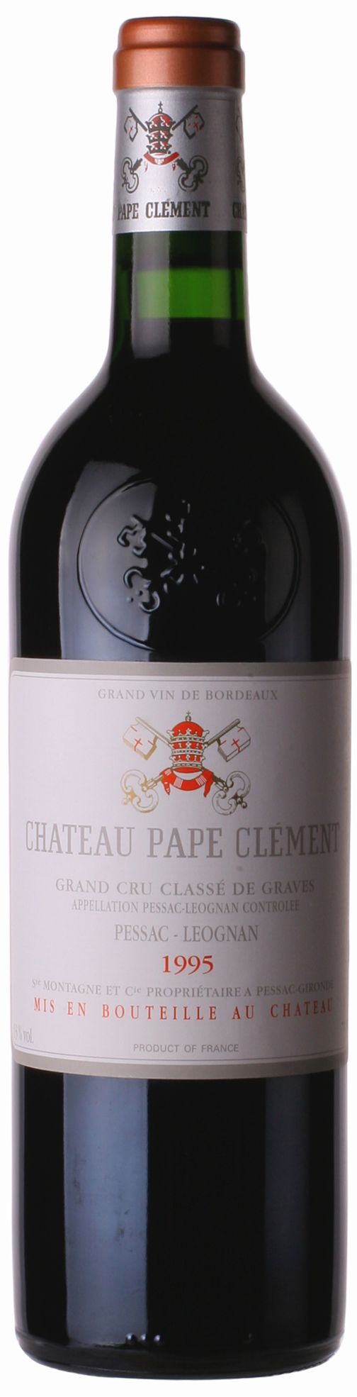 Chateau Pape Clement, Rouge Grand Cru Classe De Graves, 1995