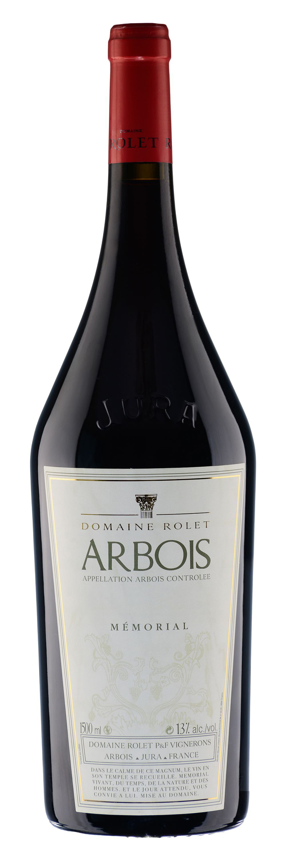 Domaine Rolet, Arbois Rouge Cuvée Mémorial, 2007