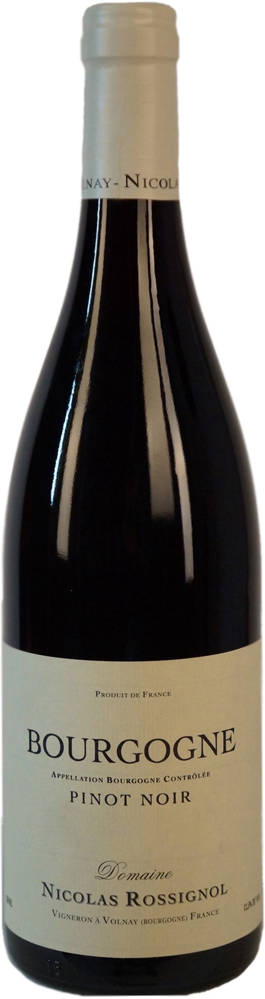 Domaine Nicolas Rossignol, Bourgogne Pinot Noir, 2009
