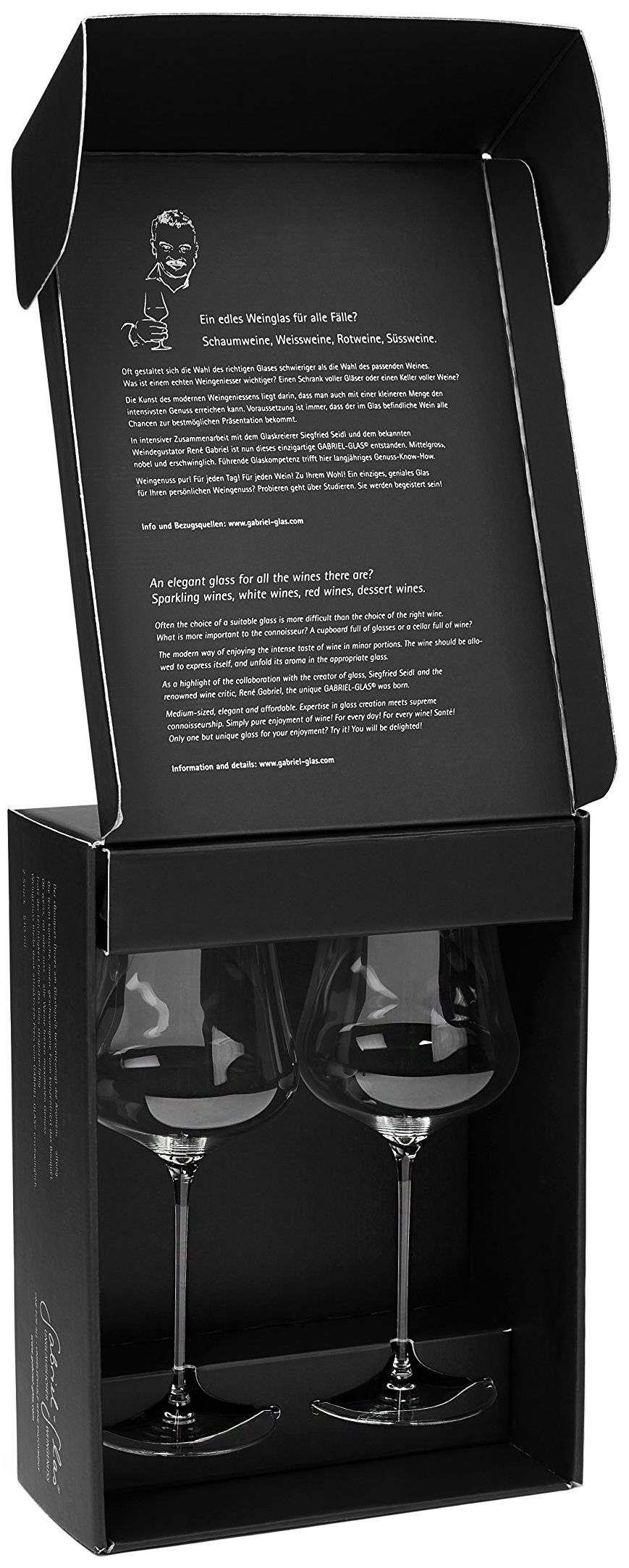 Бокалы Gabriel-Glas, Gold Edition, set of 2 glasses (gift box) 