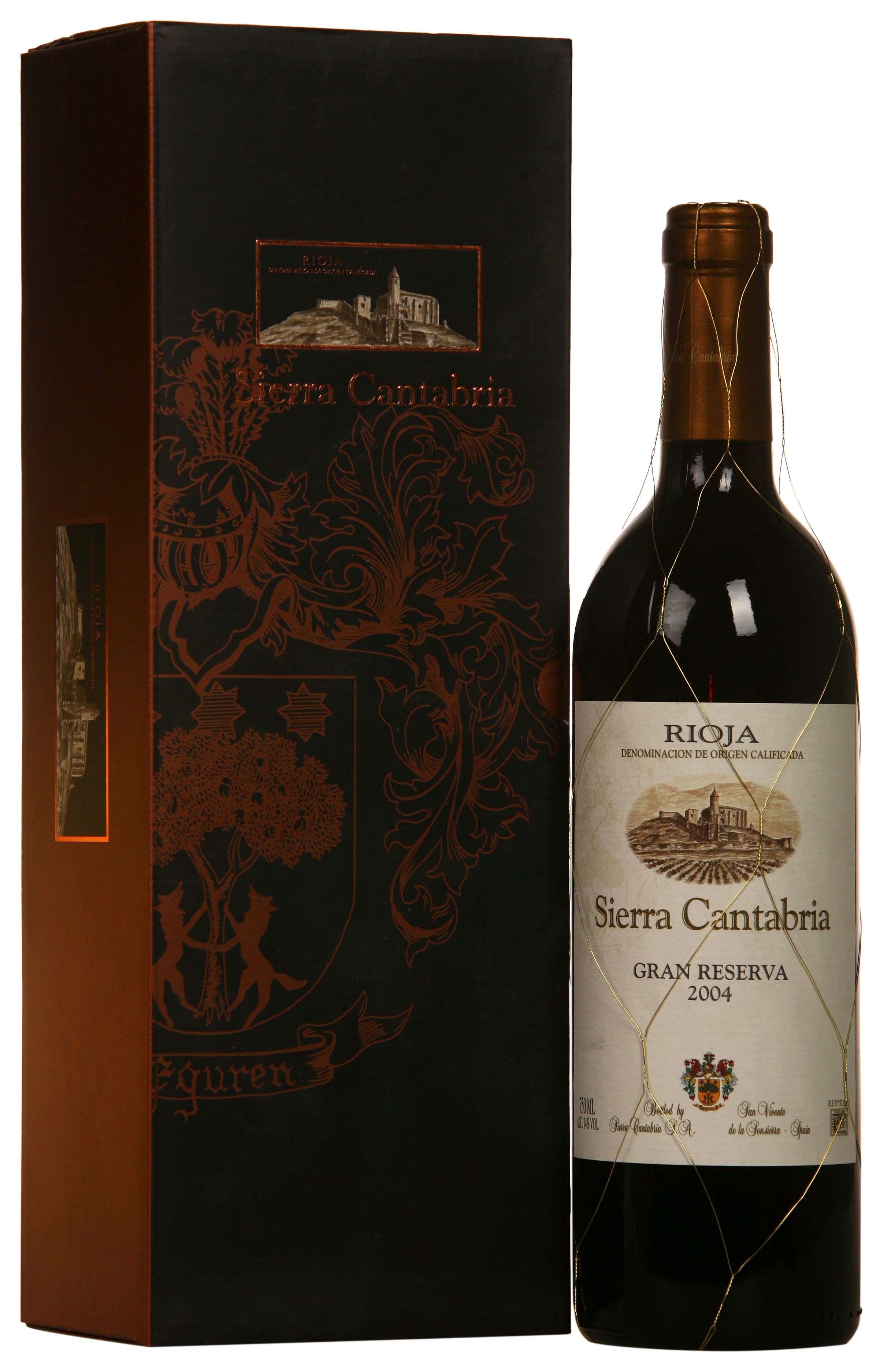 Sierra Cantabria, Gran Reserva (Gift Box), 2004