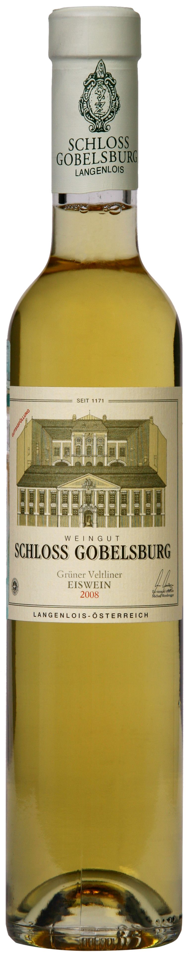 Schloss Gobelsburg, Gruner Veltliner Eiswein, 2008