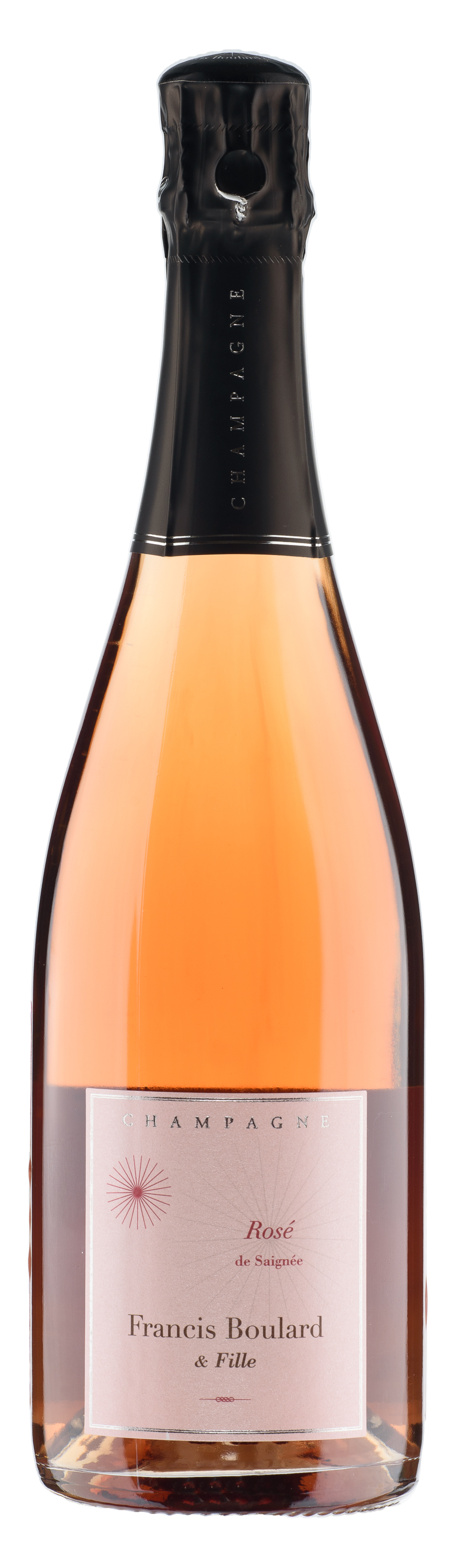 Francis Boulard, Rose de Saignee Extra Brut Champagne, 2018