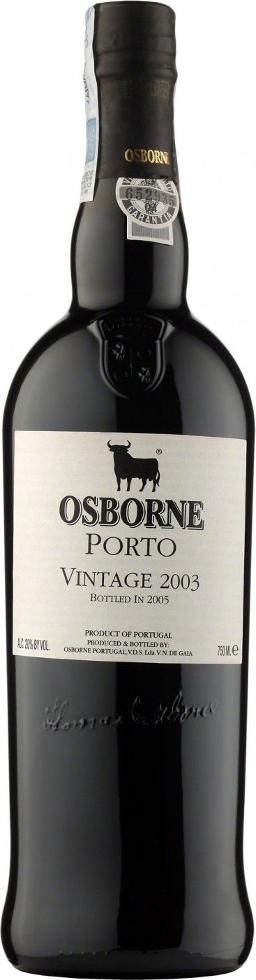 Quinta And Vineyard, Osborne Porto Vintage, 2003