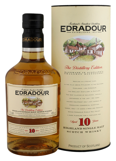 Edradour 10 years 43% (Gift Box)