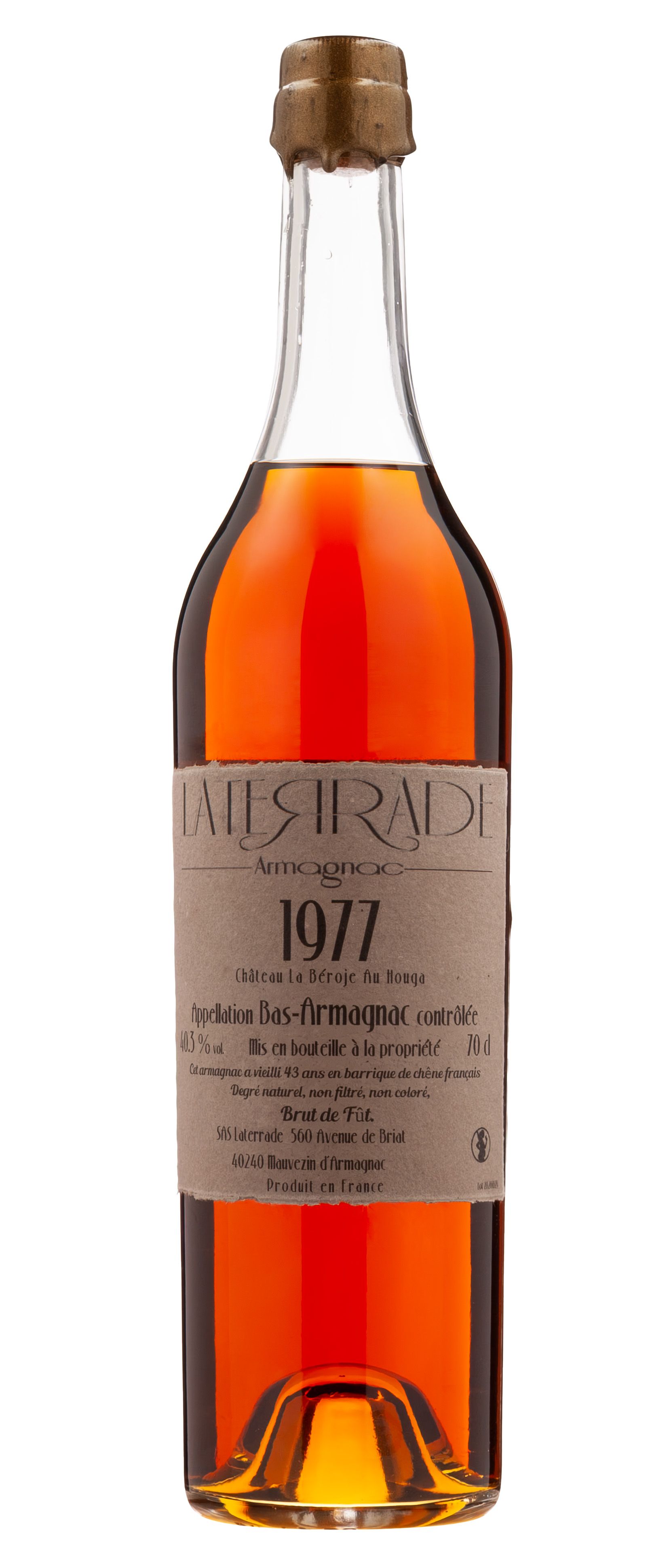 Laterrade, Chateau de La Beroje Bas-Armagnac, 1977