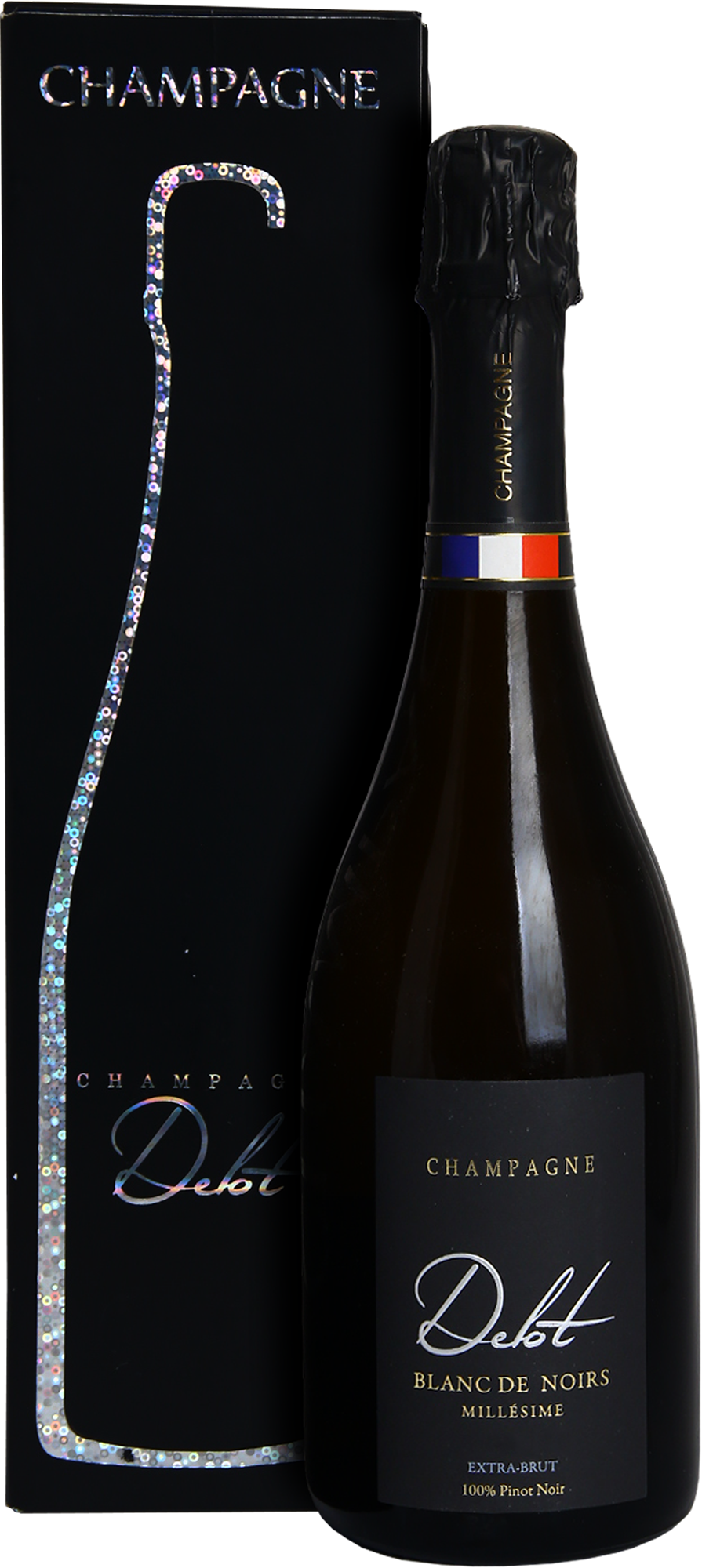 Champagne Delot, Blanc De Noirs Millesime Extra Brut, 2017 (Gift Box)