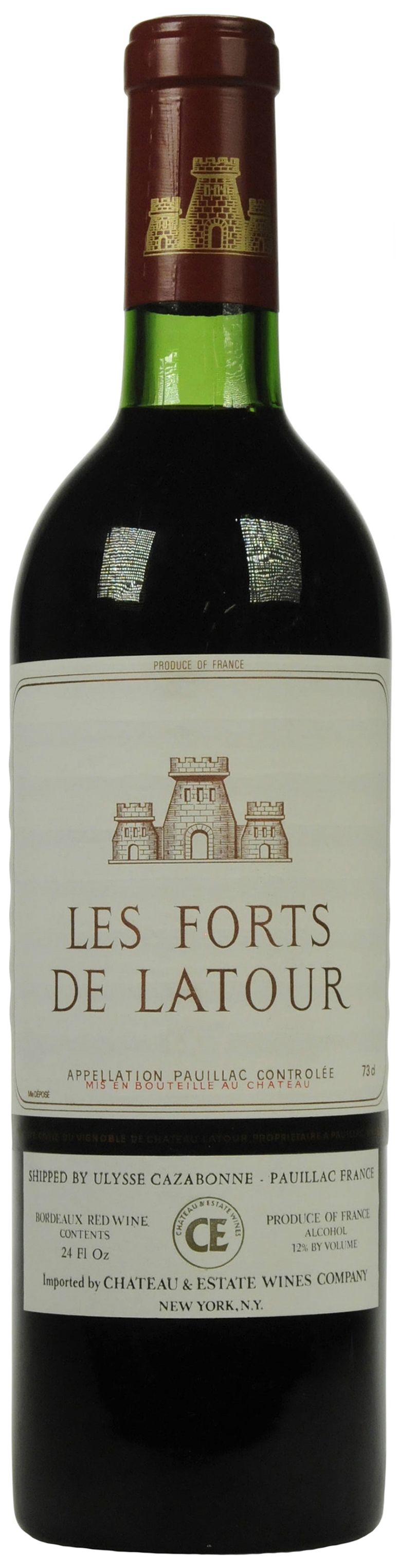 Chateau Latour, Les Forts De Latour, 1995