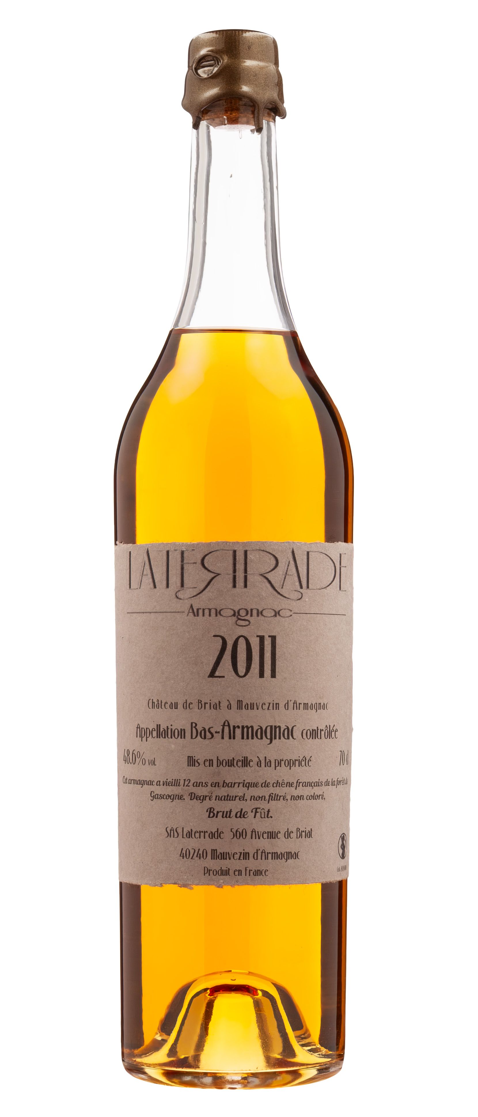 Laterrade, Chateau de Brait Bas-Armagnac, 2011