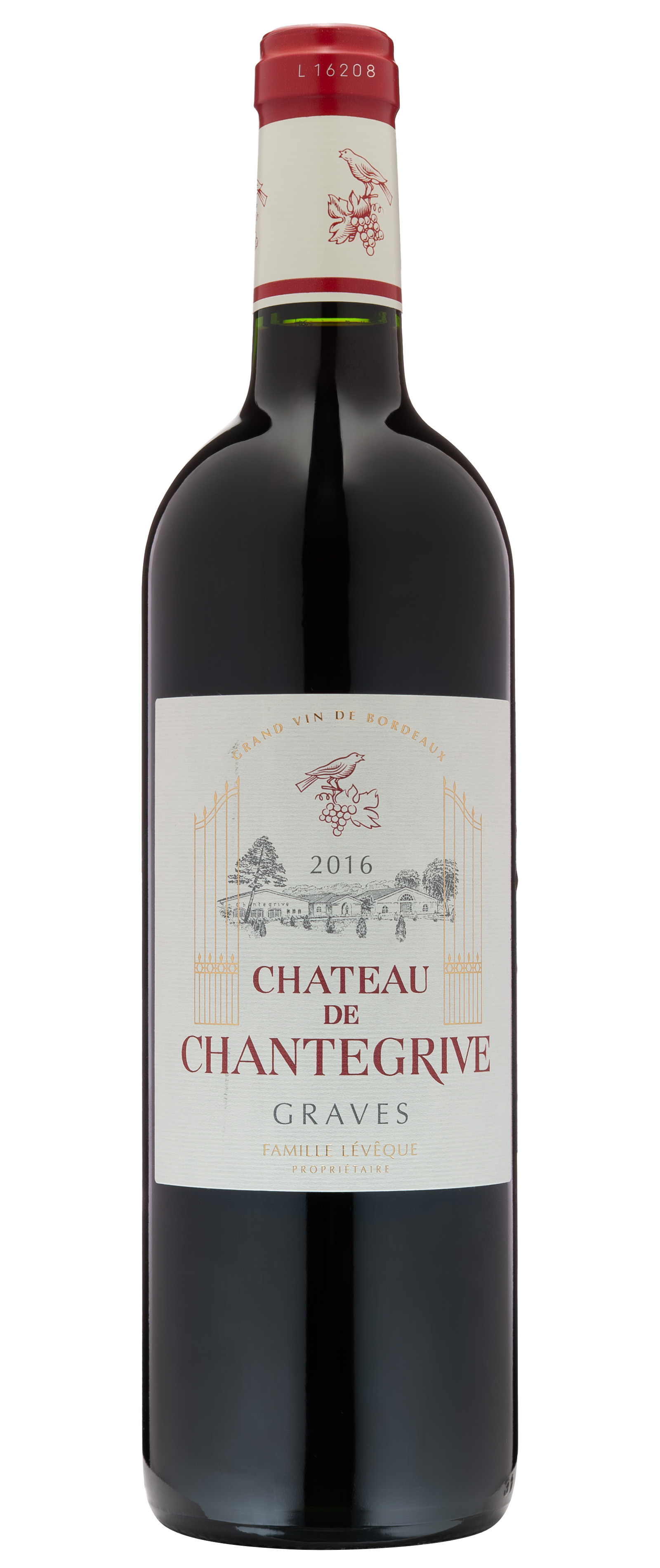 Chateau de Chantegrive, Graves, 2016