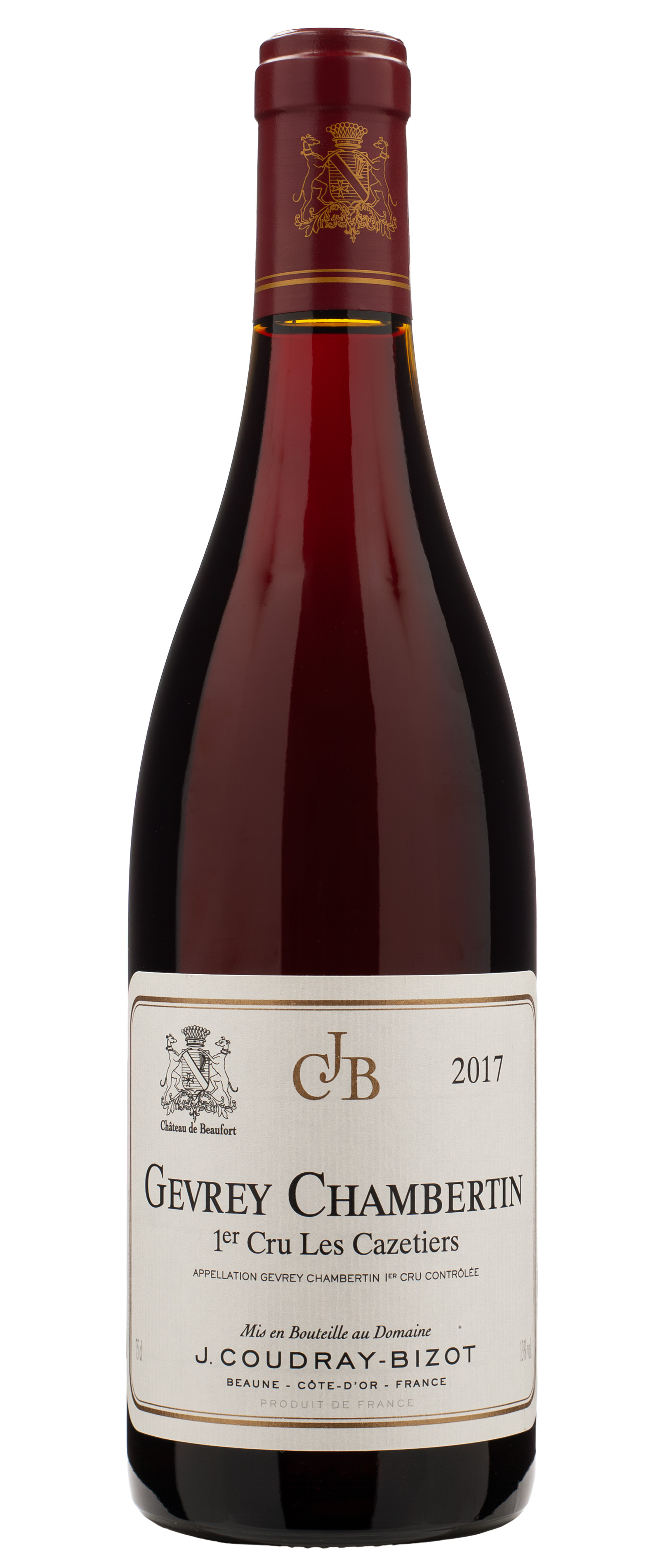 Domaine Coudray-Bizot, Gevrey-Chambertin Premier Cru Les Cazetiers, 2017