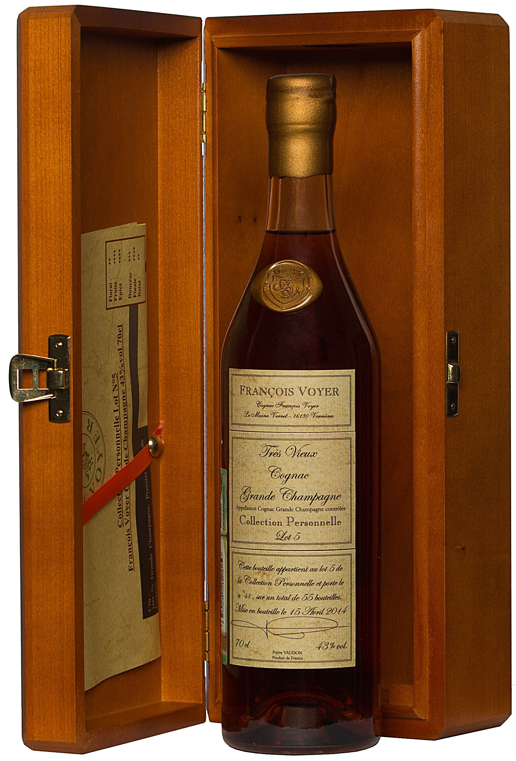 Francois Voyer, Cognac Collection Personnelle Lot №5 (Gift Box)