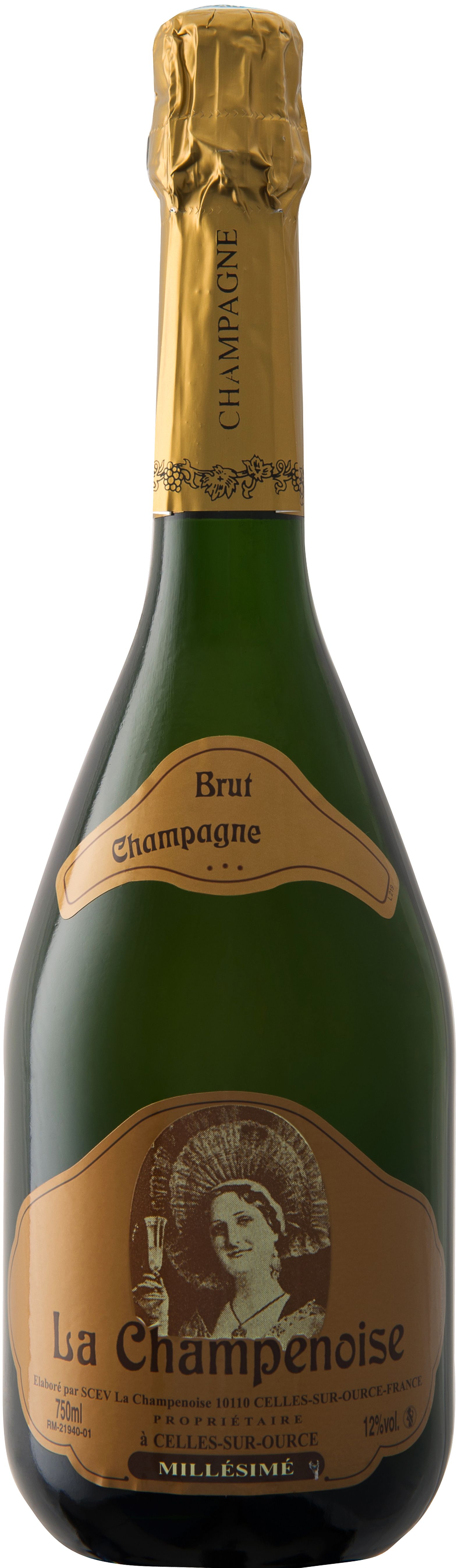 Champagne La Champenoise, Millesime Brut, 2005