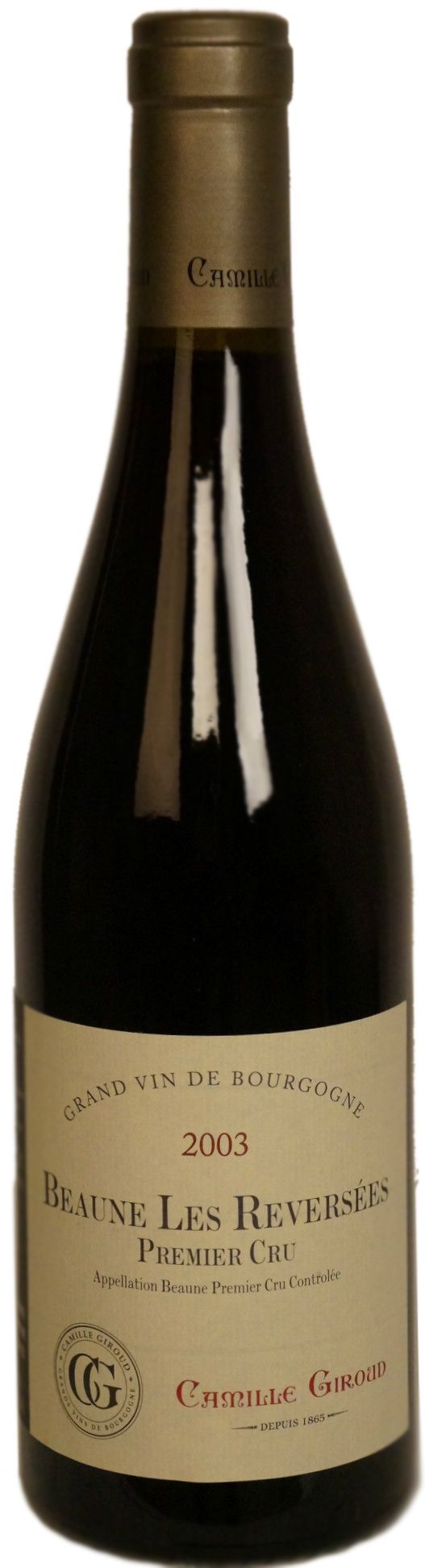 Camille Giroud, Beaune Premier Cru Les Reversees, 2003