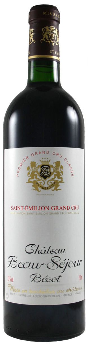 Chateau Beau-Sejour, Becot, 1er Cru, 2001