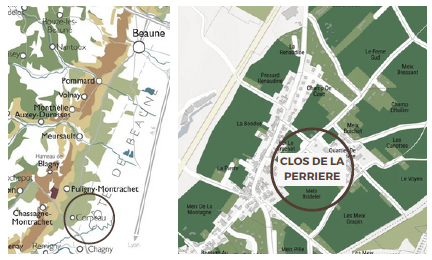 Карта клима Clos de la Perriere