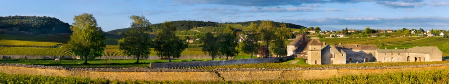 Панорама Clos du Moulin aux Moines со старинной стеной и ручьем Cloux